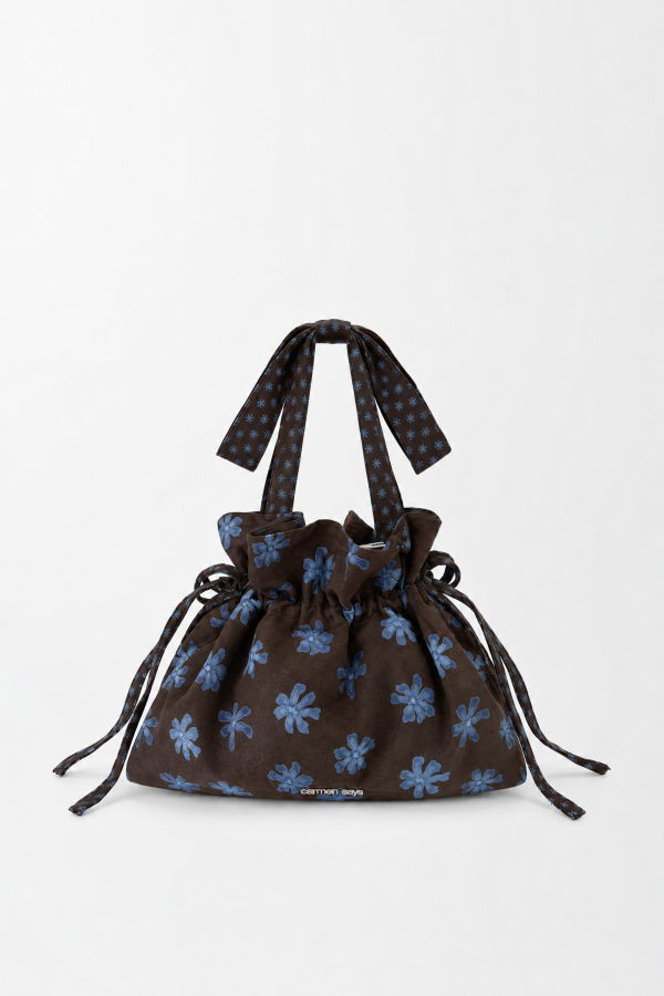 Carmen Says Palma Flower Print Bag