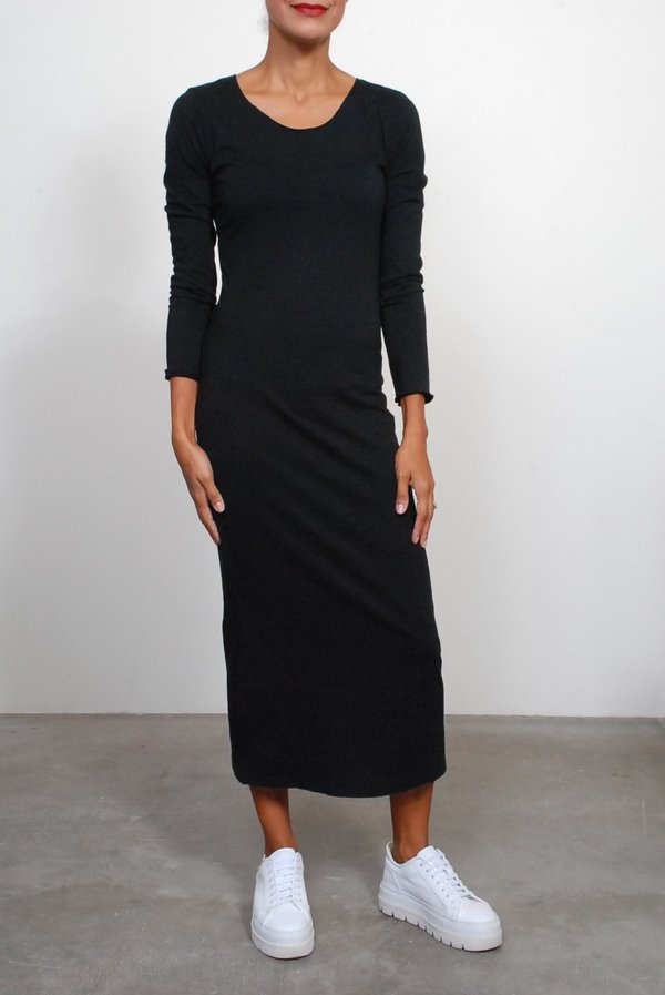 slim fit dress slacks Chic Pink Jersey Dress with High Neck and Fitted Silhouette 10 US / 44 EU