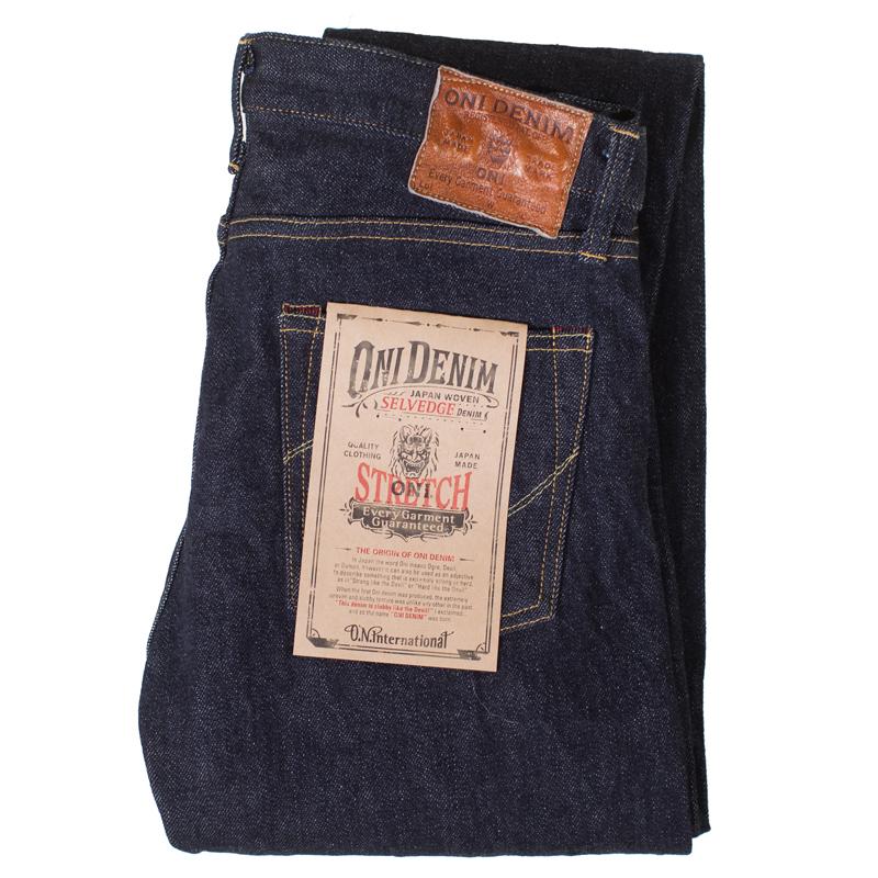 Oni 176s 15oz Oni-stretch Tight Tapered Denim Garmentory