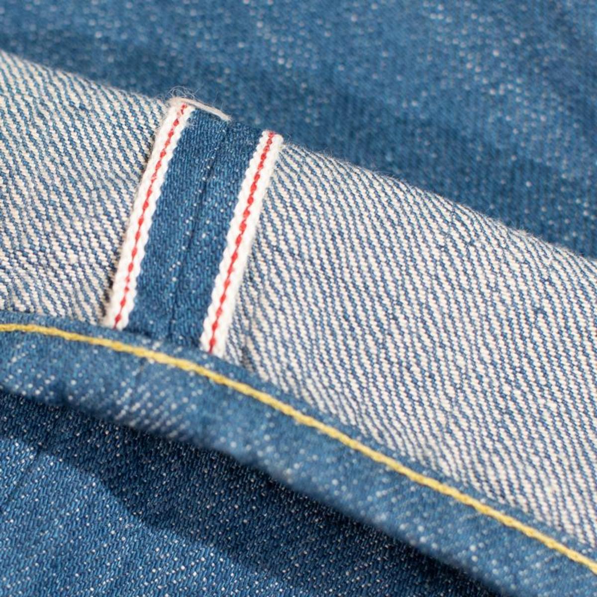 Tanuki KHT "Kaze" 13oz Denim High Tapered - Light Indigo - Image 3 of 3