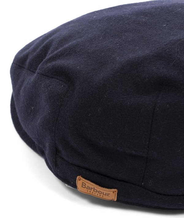 barbour flat cap navy