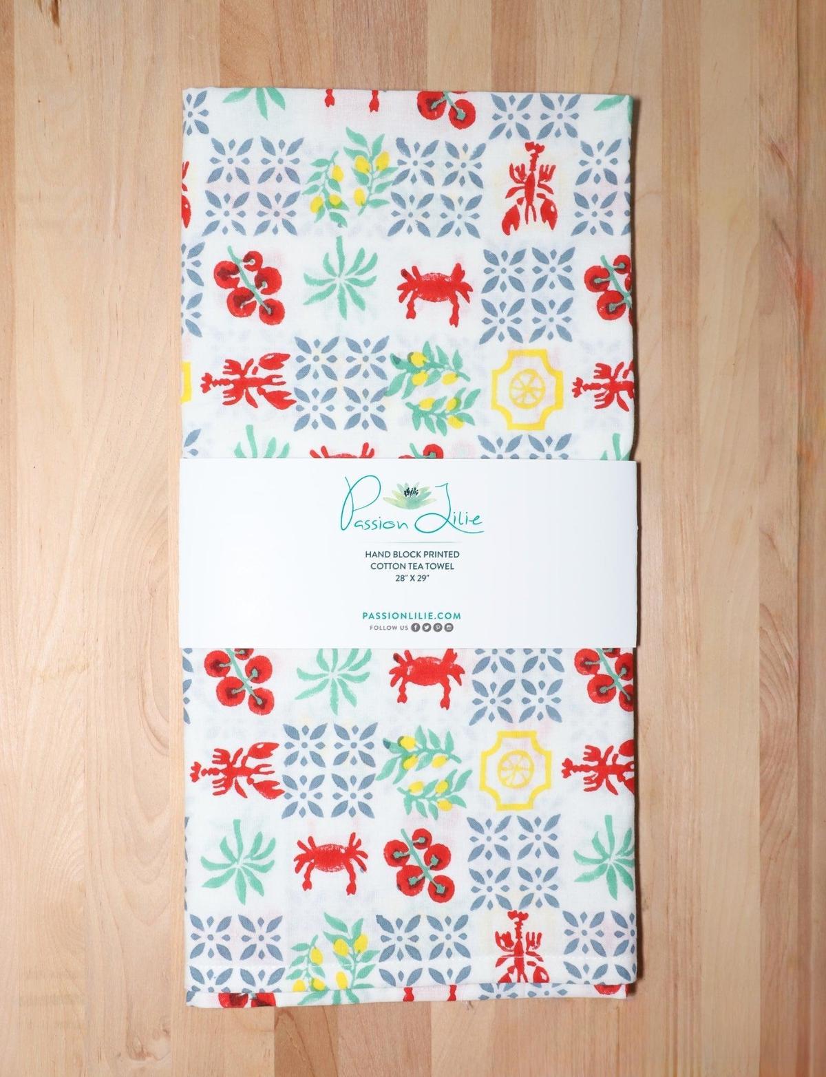 Passion Java Recent Passion Lilie New Orleans Riviera Cotton Tea Towel | Garmentory