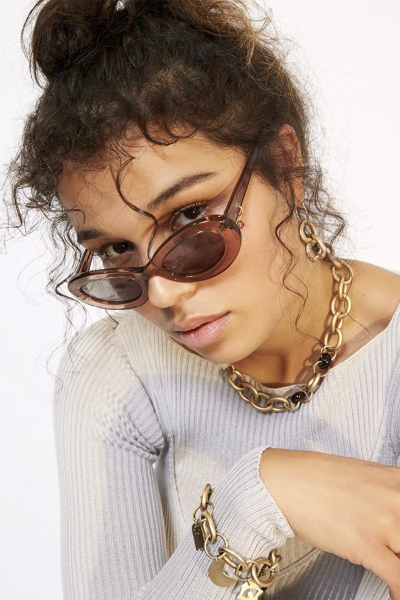 POMS Giro Sunglasses - Brown | Garmentory