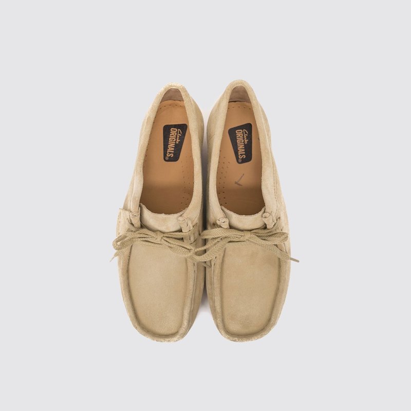 Clarks Originals Suede Wallabee Oxford - Maple | Garmentory