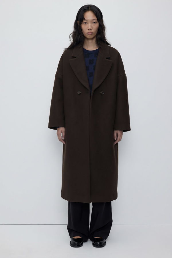 Rita Row Cedar Coat - Brown