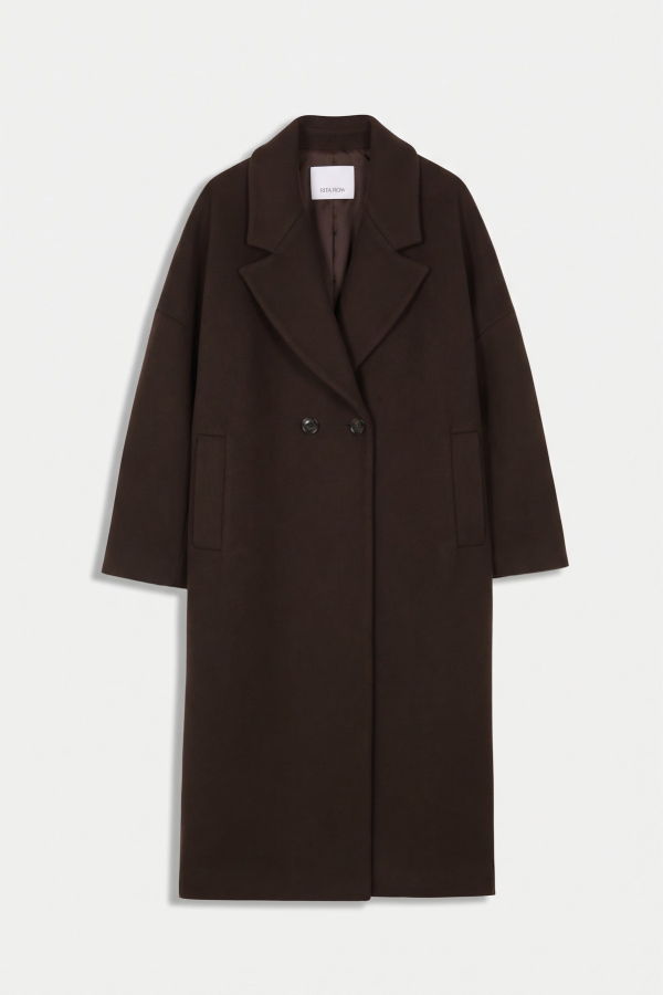 Rita Row Cedar Coat - Brown