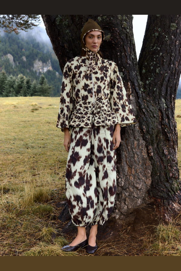 Carmen Says Field Floral Print Trousers
