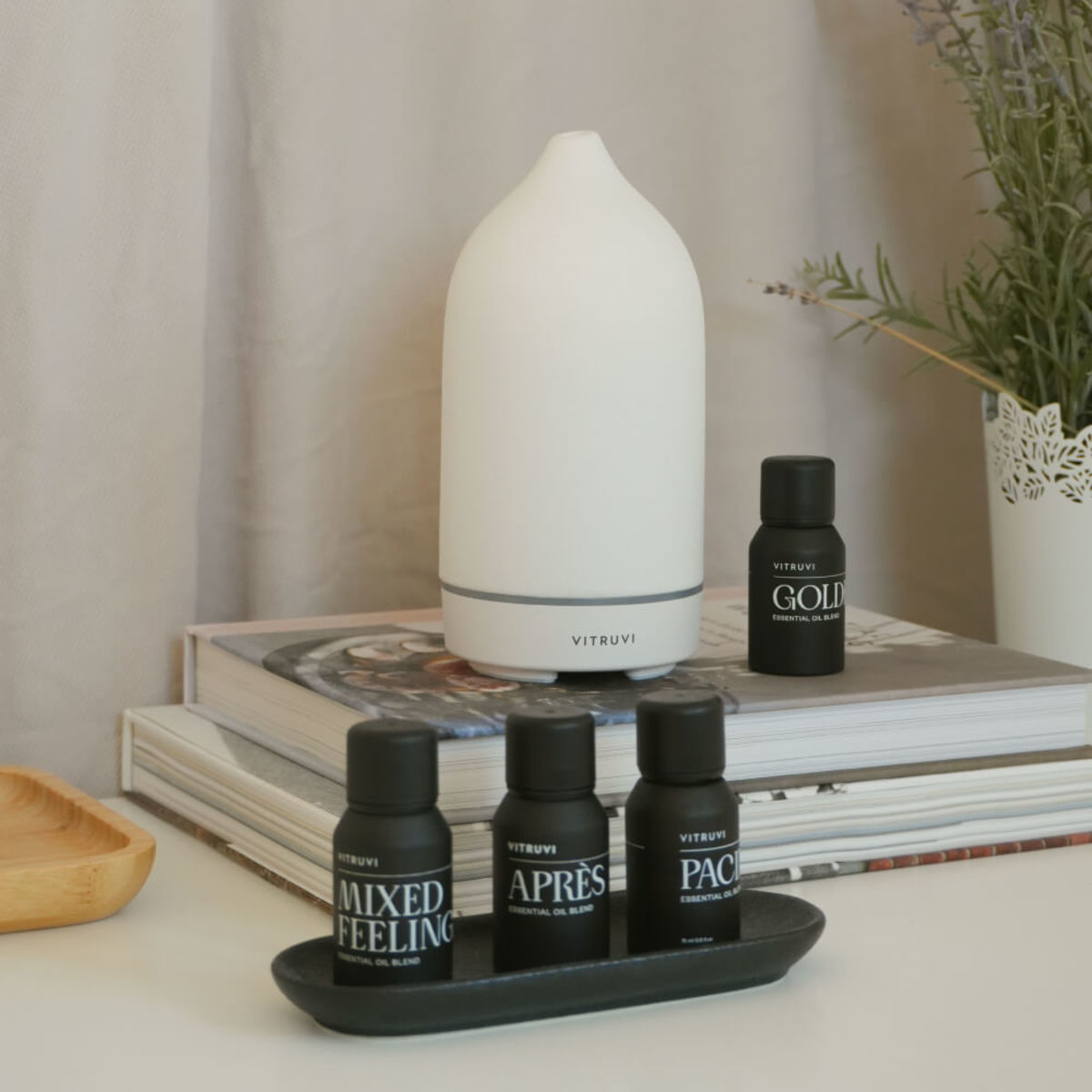 Vitruvi Build Your Own Humidifier & Stone Diffuser Bundle | Garmentory