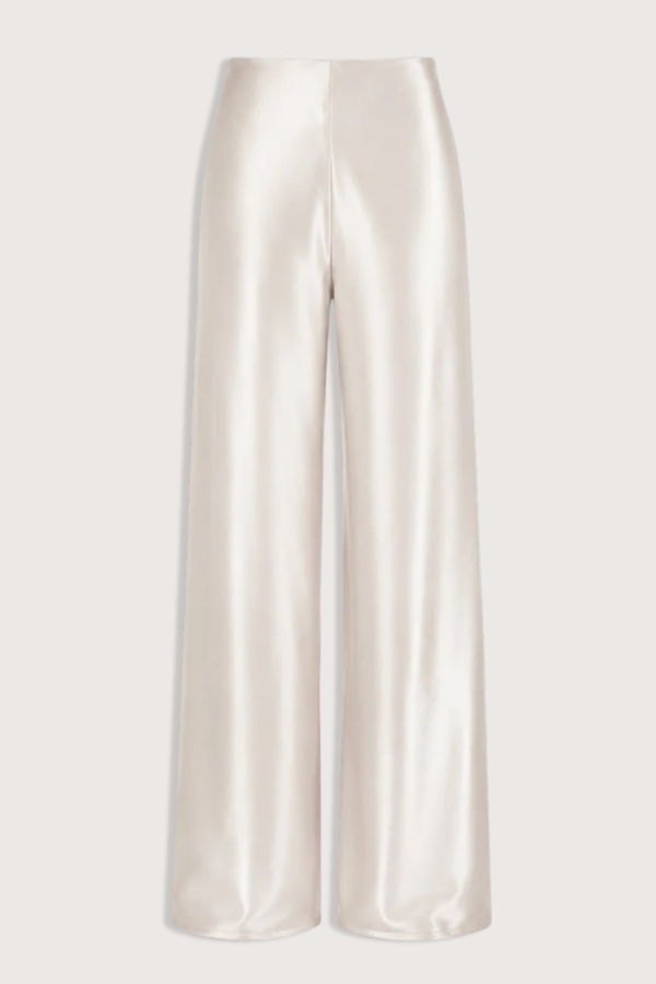 Nonchalant Label Norma Satin Pant - Champagne