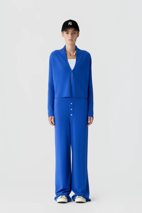 Guest in Residence Stealth Cashmere Cardigan