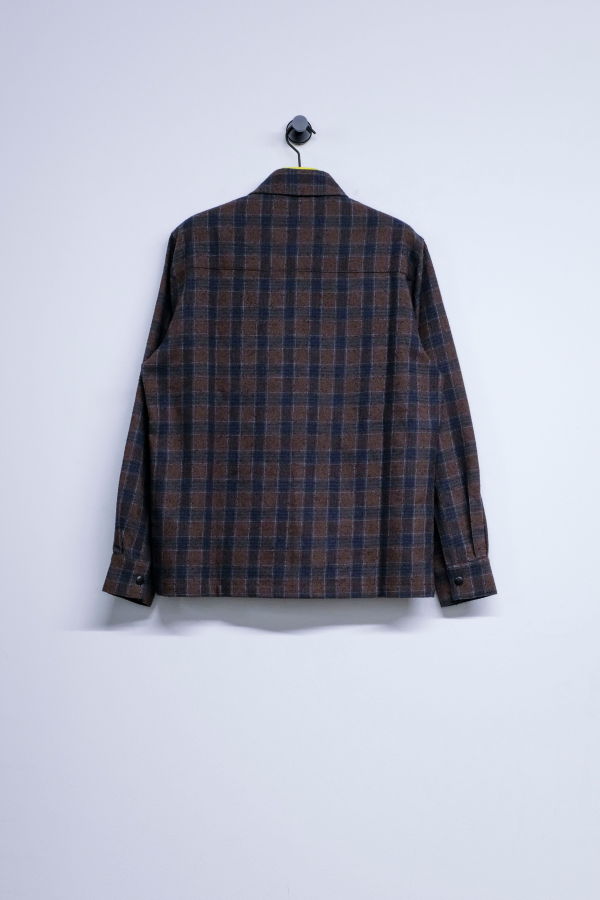 GR10K Wool & Cotton 25000 Replicated Snapbutton Overshirt