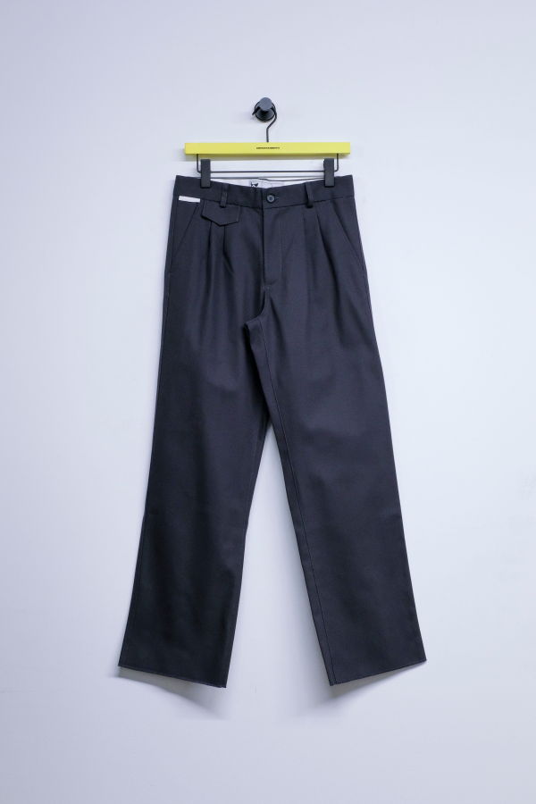 GR10K Cotton & Poly 10005 Replicated Pleated Pants