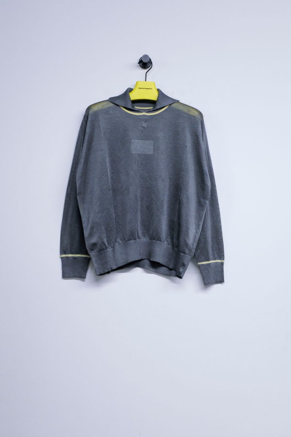 GR10K Dyneema Polo Shirt - Stone Grey