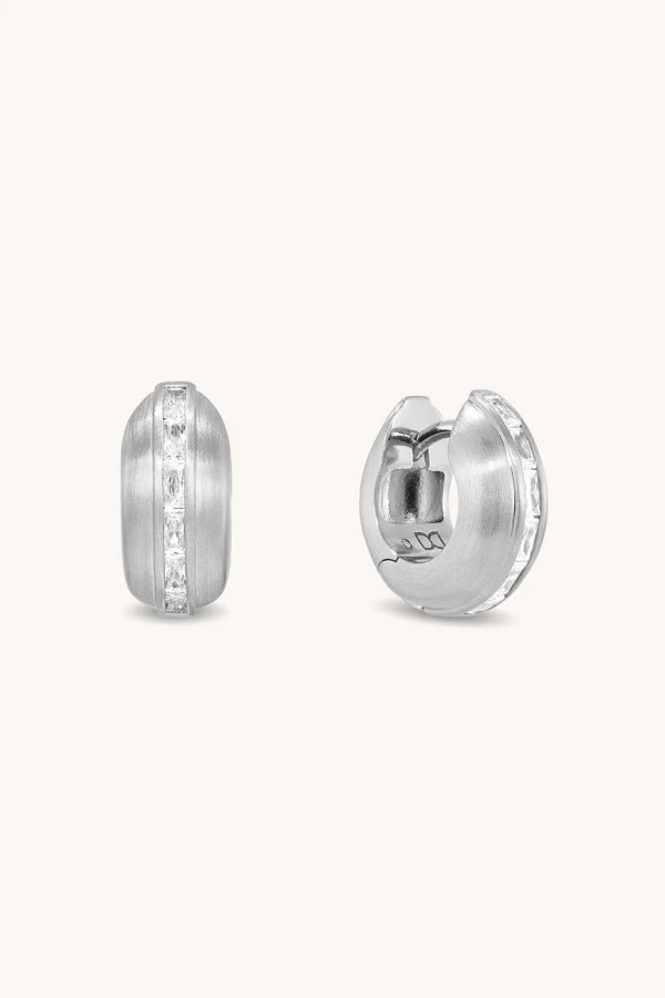 Dean Davidson Gemma Huggie Hoops E1237-S-WTP