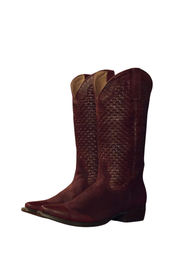 The Great. The Basket Weave Cowboy Boot