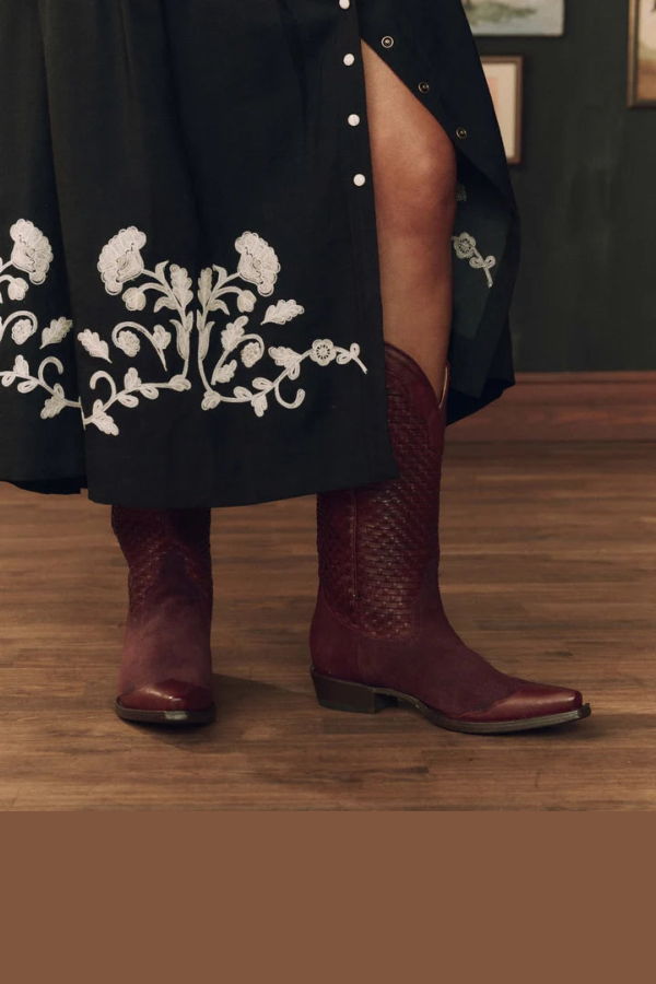 The Great. The Basket Weave Cowboy Boot