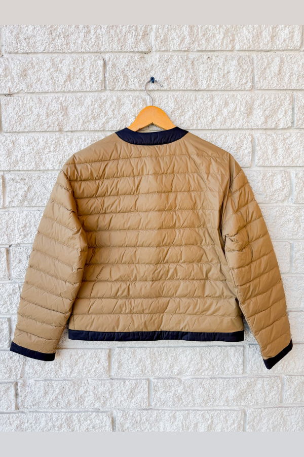 Veronica Beard Pearson Down Dickey Jacket - Desert