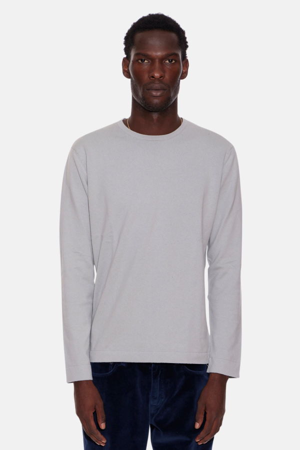 Blue&Cream Reade Light Weight Crewneck - Eucalyptus