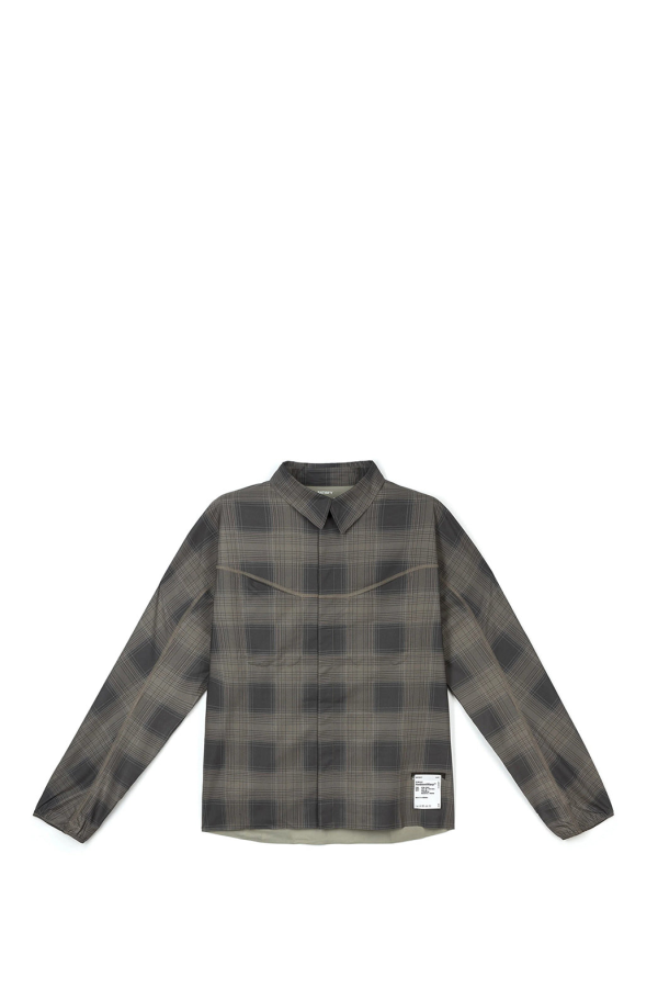Satisfy AmbientWarp River Shirt - Check Green