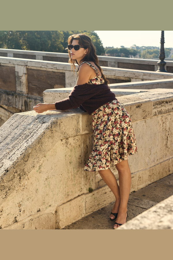 DÔEN Donielle Dress - Wildflower Bramble