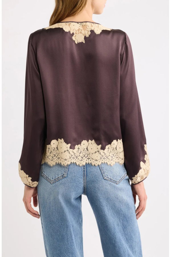 DÔEN Lucine Top - Equestrian Brown