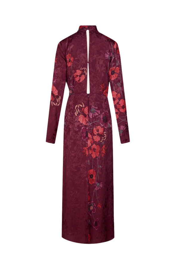 JOHANNA ORTIZ In the Woods Dress - Wine