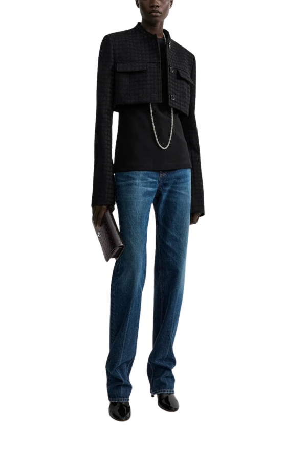 Totême Micro Blazer - Black/Black