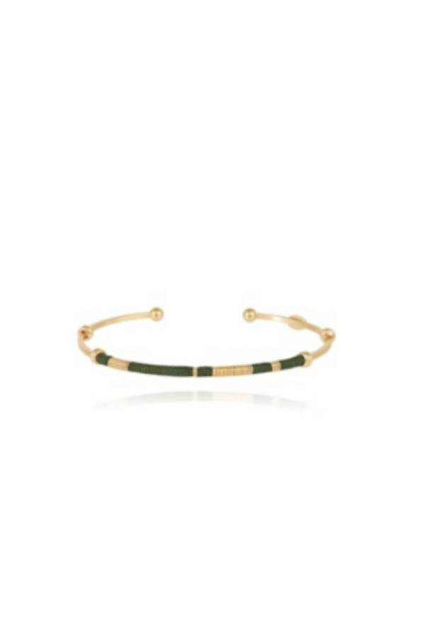 Gas Bijoux Zanzibar Bangle Bracelet - Gold