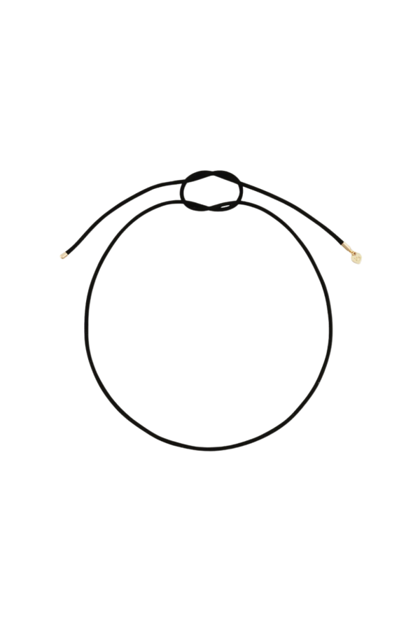 Hart Suede Necklace Cord - Black