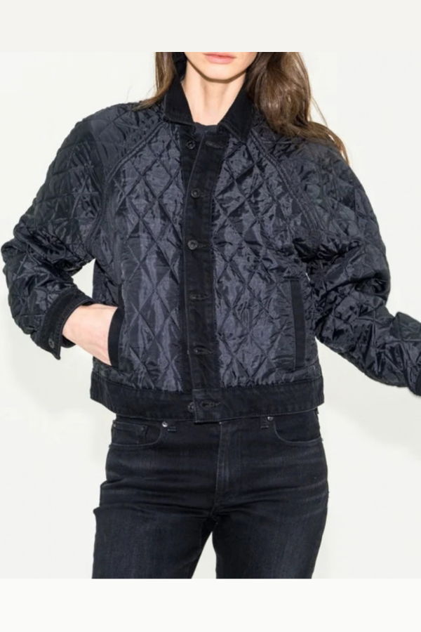 ASKKNY Bleeker Street Liner Jacket - Stone