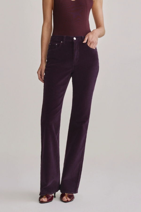 DL 1961 Bridget Boot Instasculpt Jean - Blackberry Cord