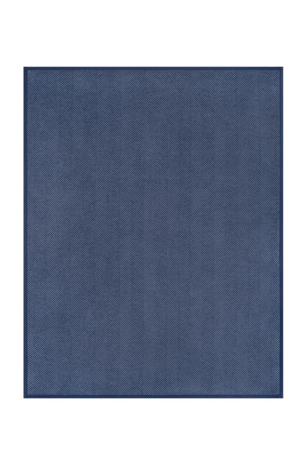 CHAPPY WRAP Harborview Herringbone Blanket - Navy