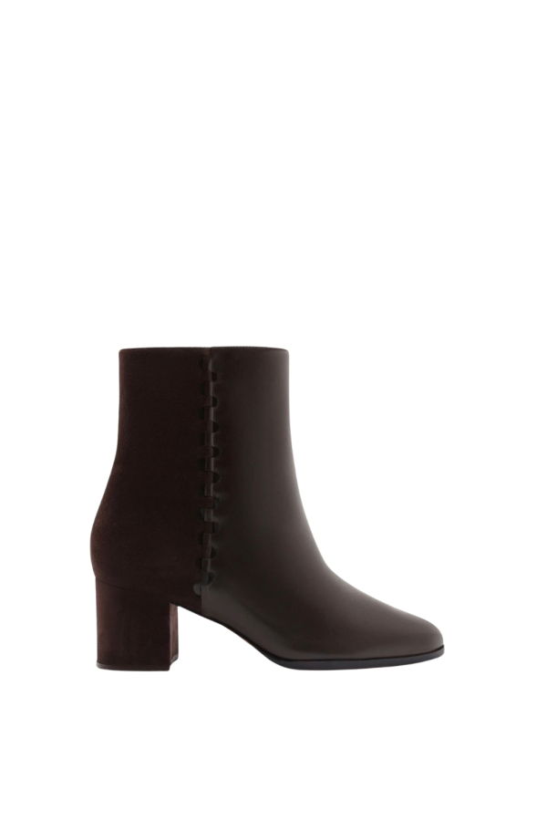 Alexandre Birman Jessie Bootie 60 - Dark Brown
