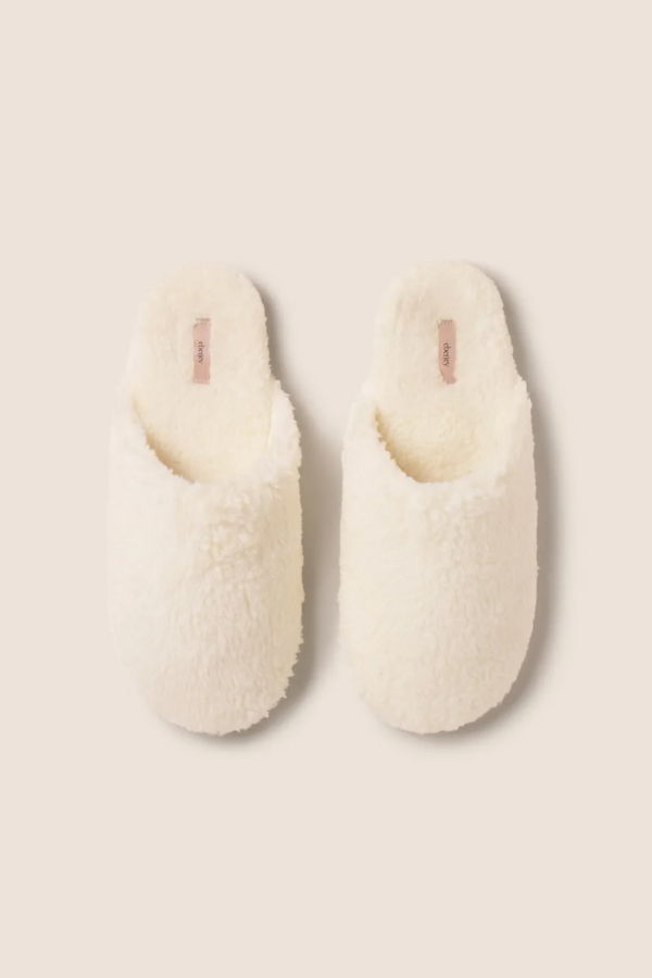 Eberjey Sherpa Slipper - Ivory