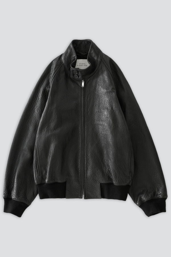 Studio Nicholson Over Leather Jacket