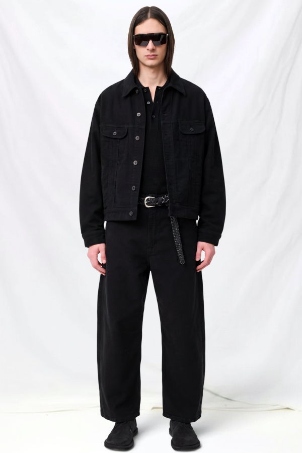 Studio Nicholson Paolo Moleskin Wide Leg Pant
