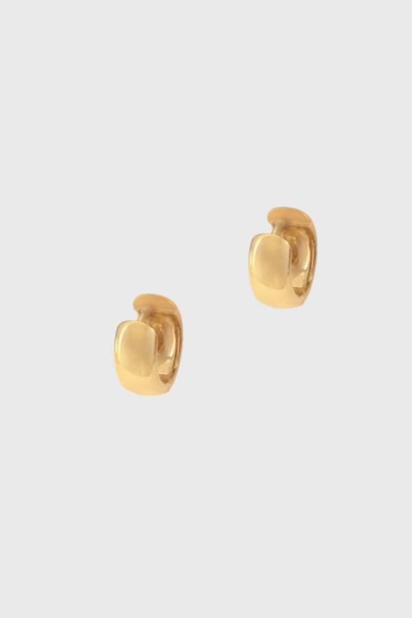 Kara Yoo Jane Hoops - Gold