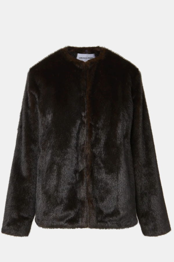 Veronica Beard Griselda Faux Fur Coat