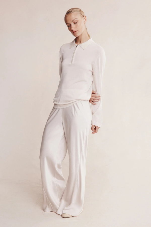 MARLE Riah Top - Pearl