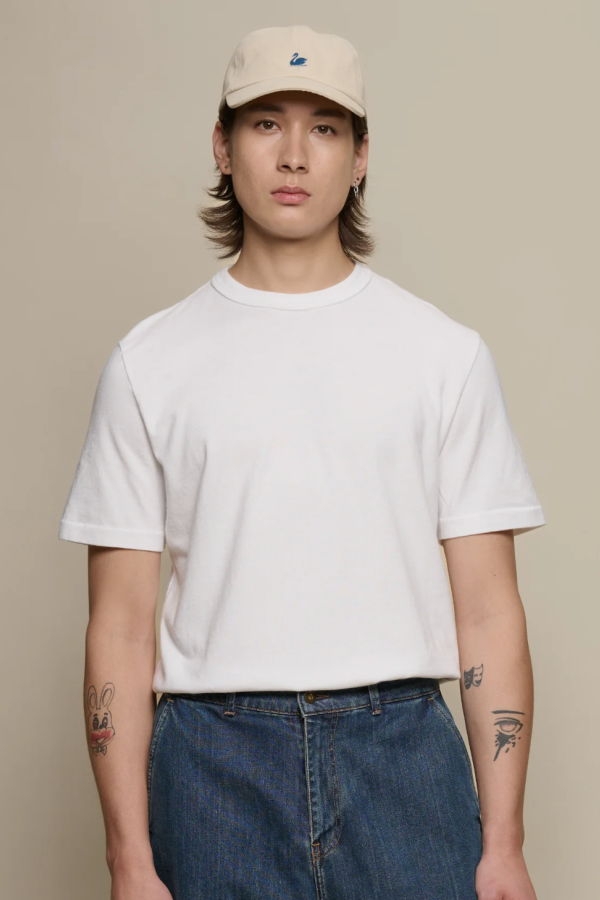 Merz b. Schwanen Tee.03 Supple Authentic Jersey Cotton T-Shirt