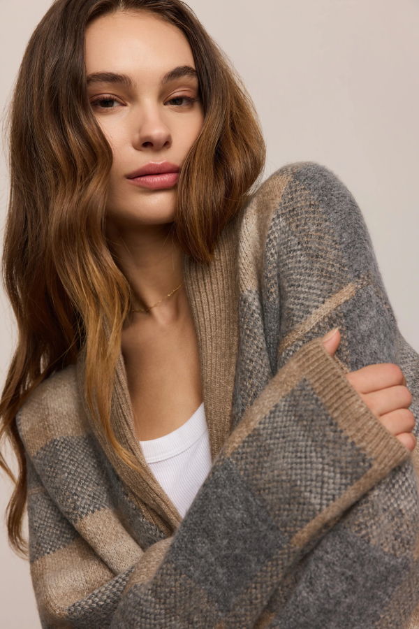 Z Supply Ludlow Cardigan - Classic Heather Grey