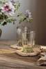 Villa Lua Home Handblown Footed Glass, Set of 2 - Thumbnail 2
