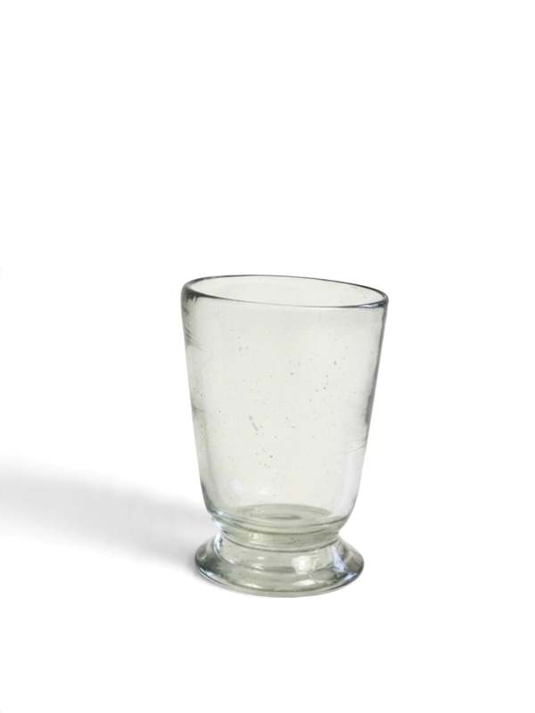 Villa Lua Home Handblown Footed Glass, Set of 2