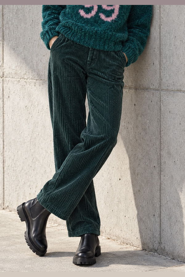 Baum und Pferdgarten Nara Trousers - Bottle Dark Green
