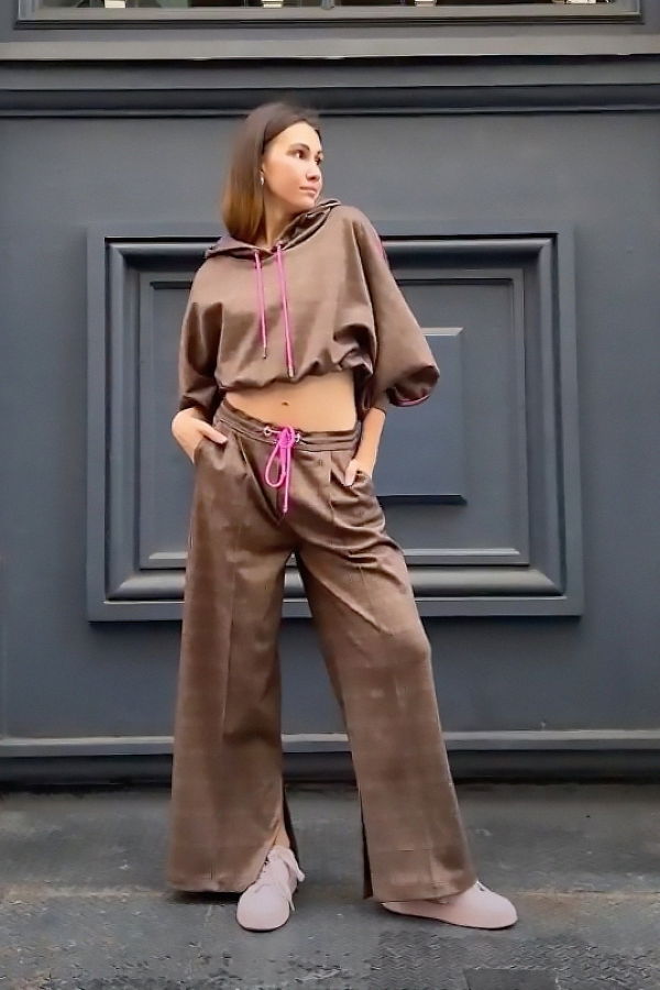 MONOSUIT Hoodie - Brown