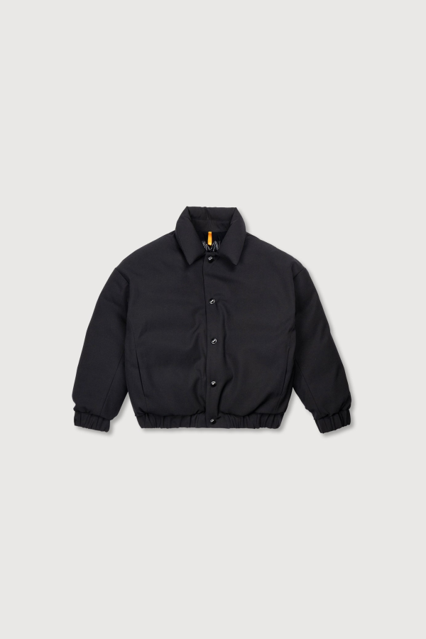 MAN-TLE R21 Down-6 Double Down Blouson - Black Impact Wool