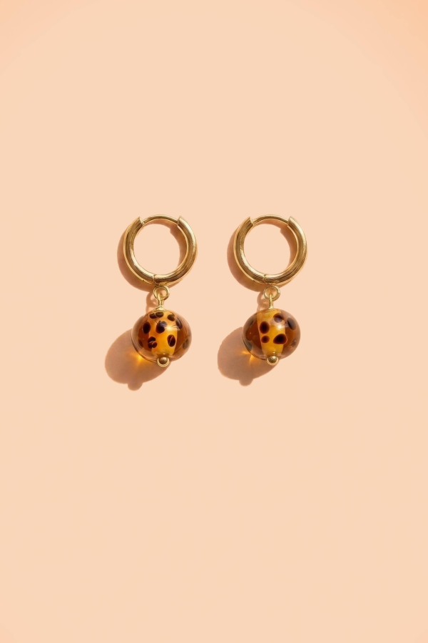 Peter and June Wild Side Hoops