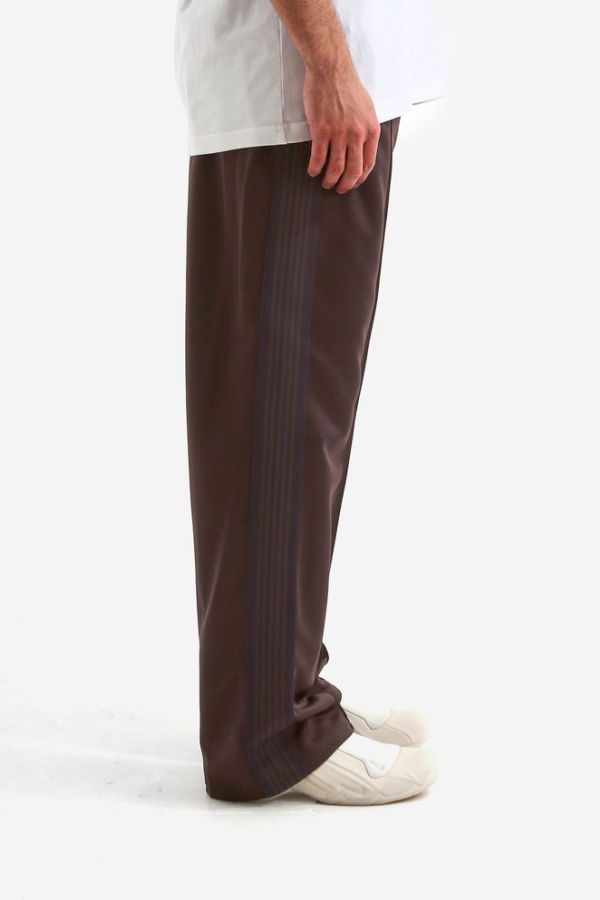 Needles Poly Smooth Track Pants - Dark Brown