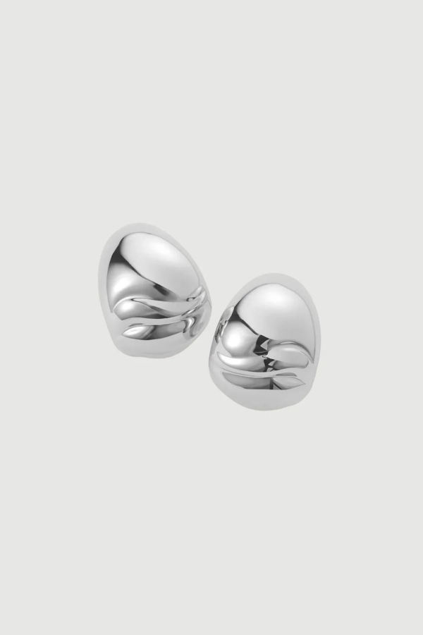 Jenny Bird Nelle Hoops - Silver