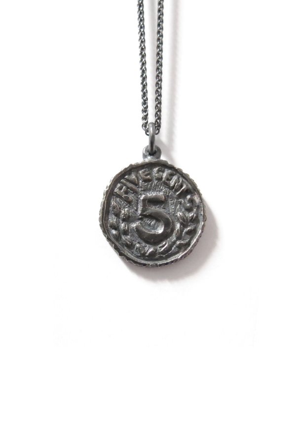 Elaine Ho 5 Cents Pendant Necklace